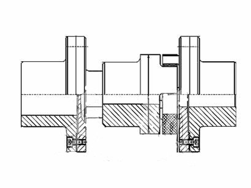 LXJ接中間軸形星形彈性聯軸器 LXJ接中間軸形星形彈性聯軸器